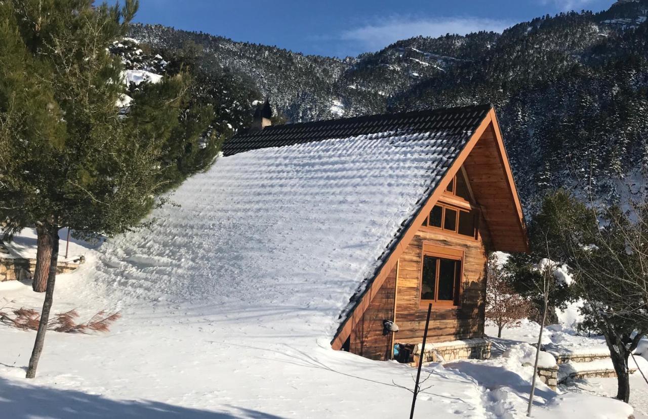 Chalet In The Forest Калаврита Экстерьер фото